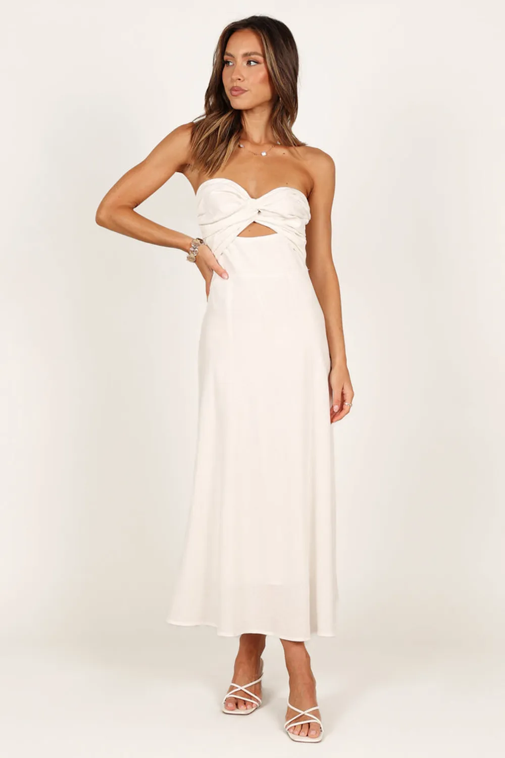 ROSETTA DRESS - WHITE