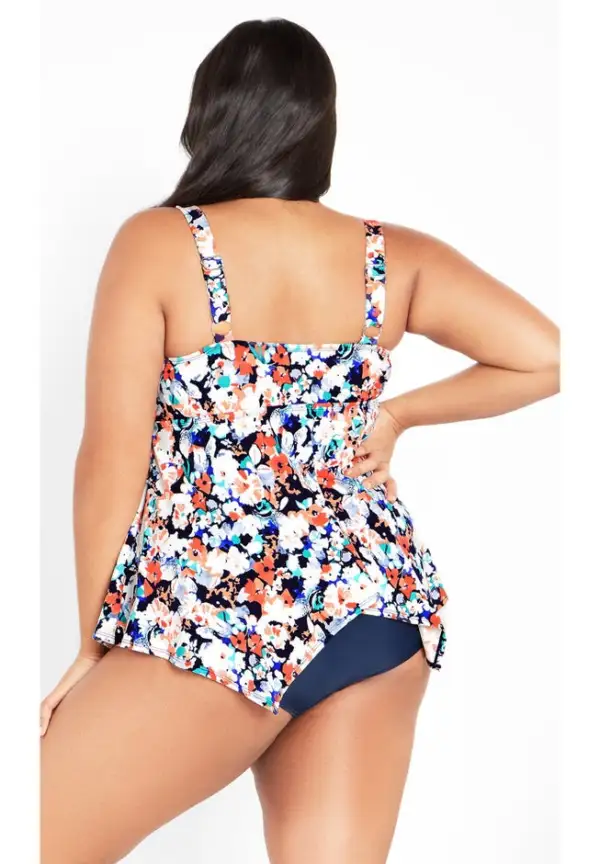 Sharkbite Print Tankini Top