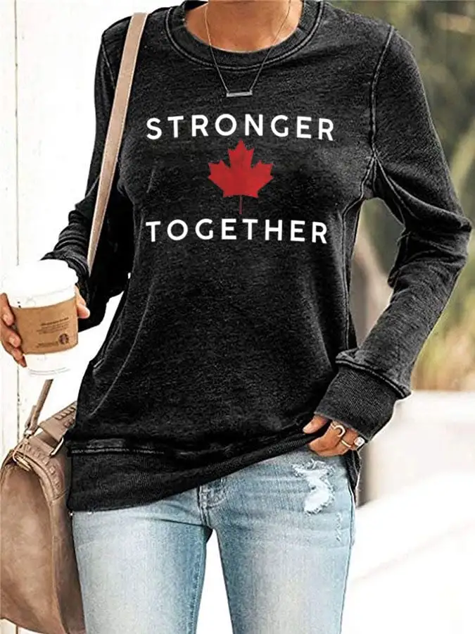 Women's Canada Strong Sweatshirt