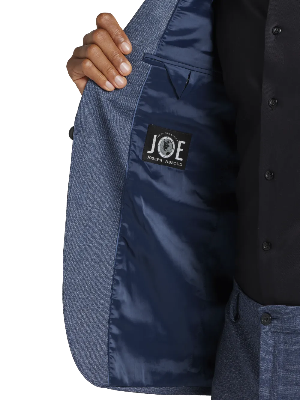 JOE Joseph Abboud Slim Fit Sharkskin Suit Jacket