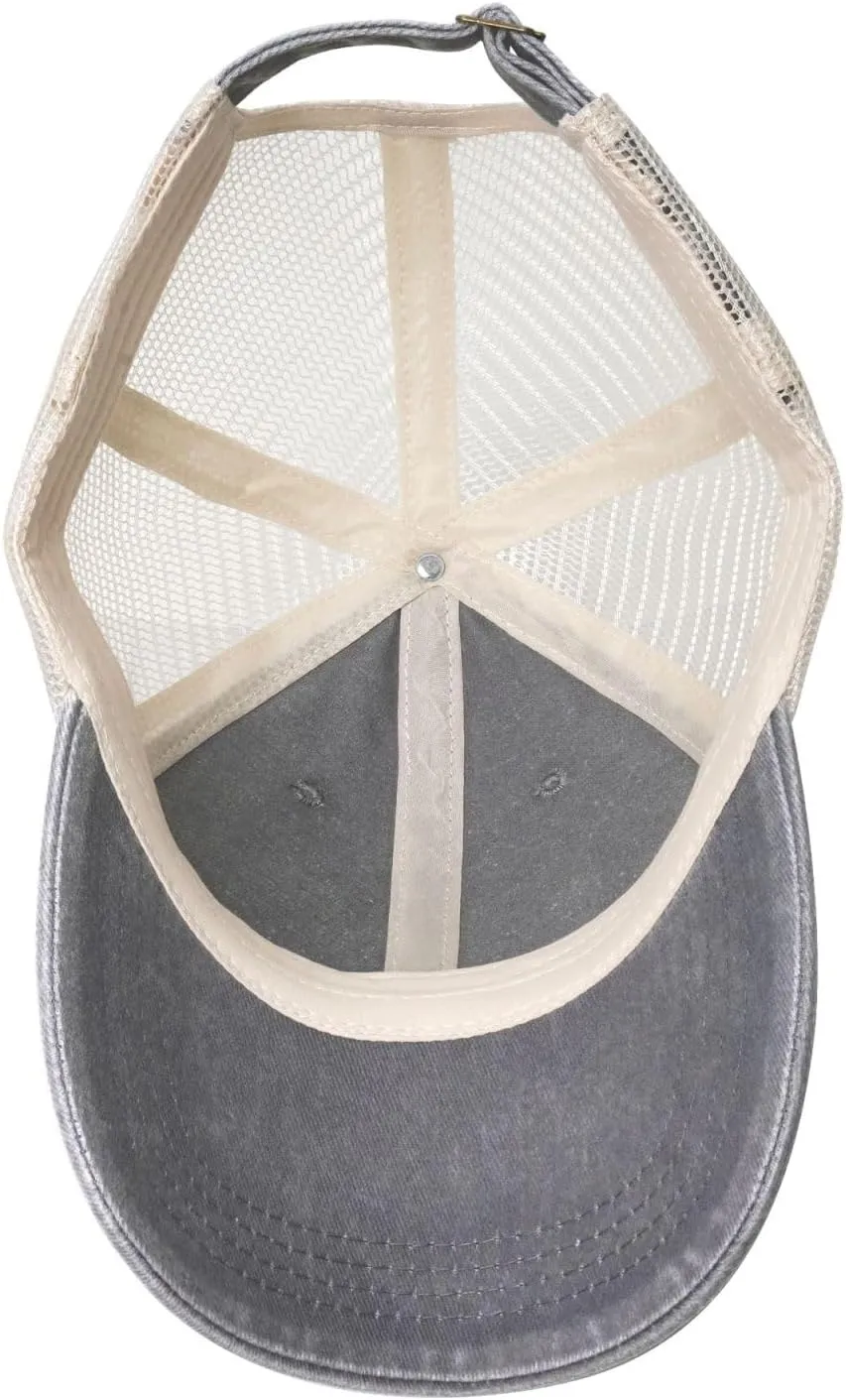 Canada is Not for Sale Hats Denim Mesh Cap