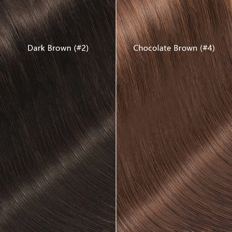 Affordable #2 Dark Brown Body Wave 13x6 Full Lace Frontal Human Hair Wigs