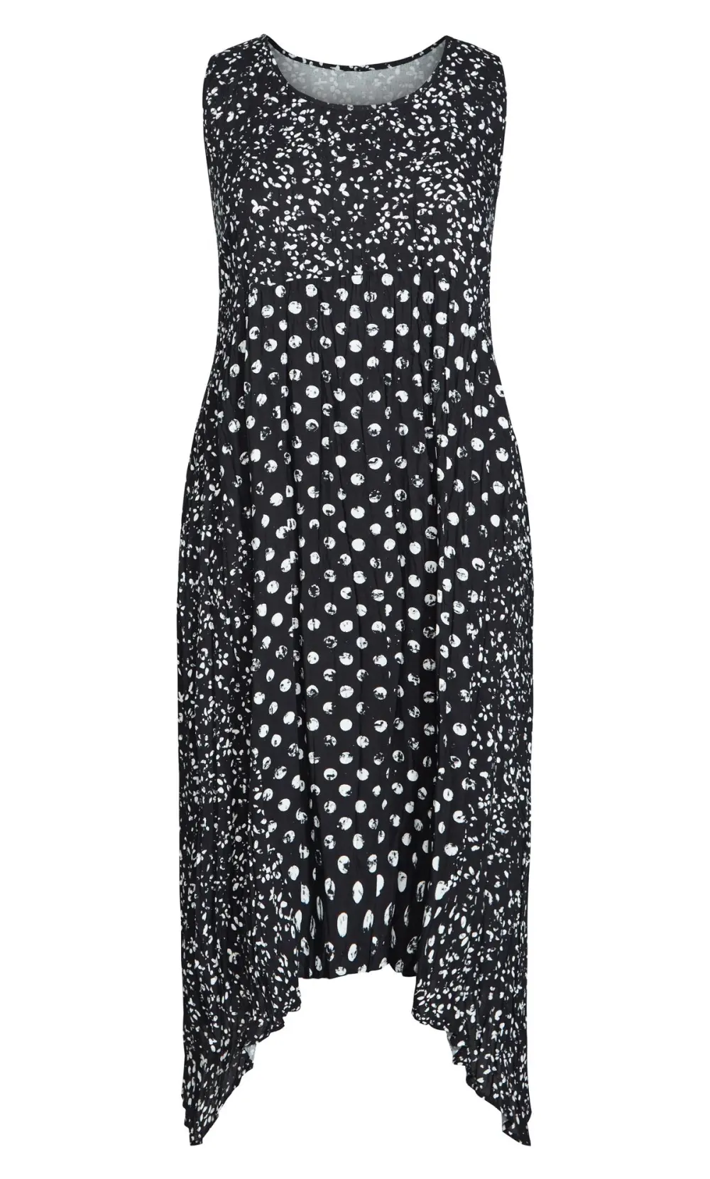 Evans Navy Kaylee Crush Dress