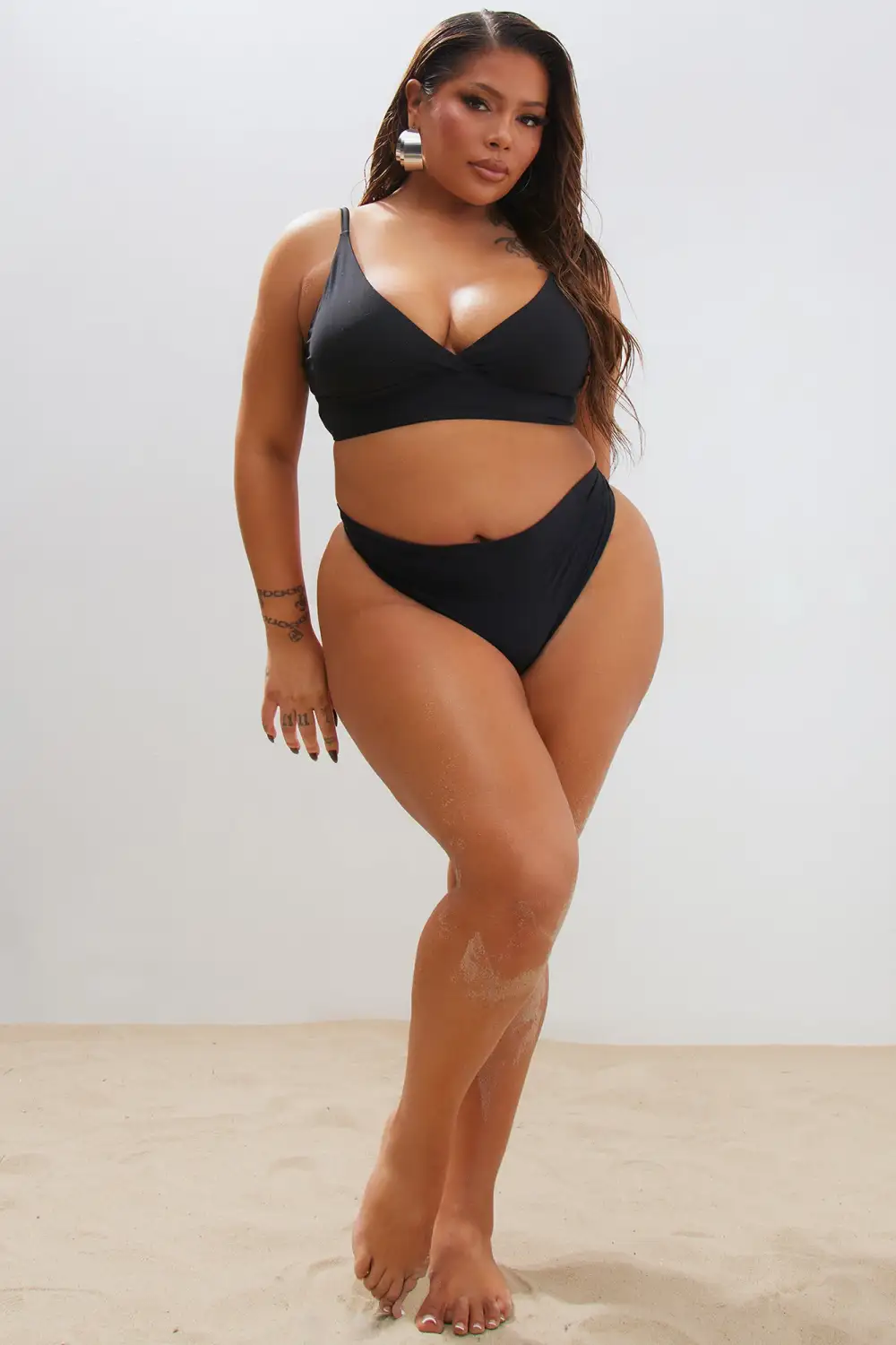 The Joy Of The Beach 2 Piece Bikini - Black
