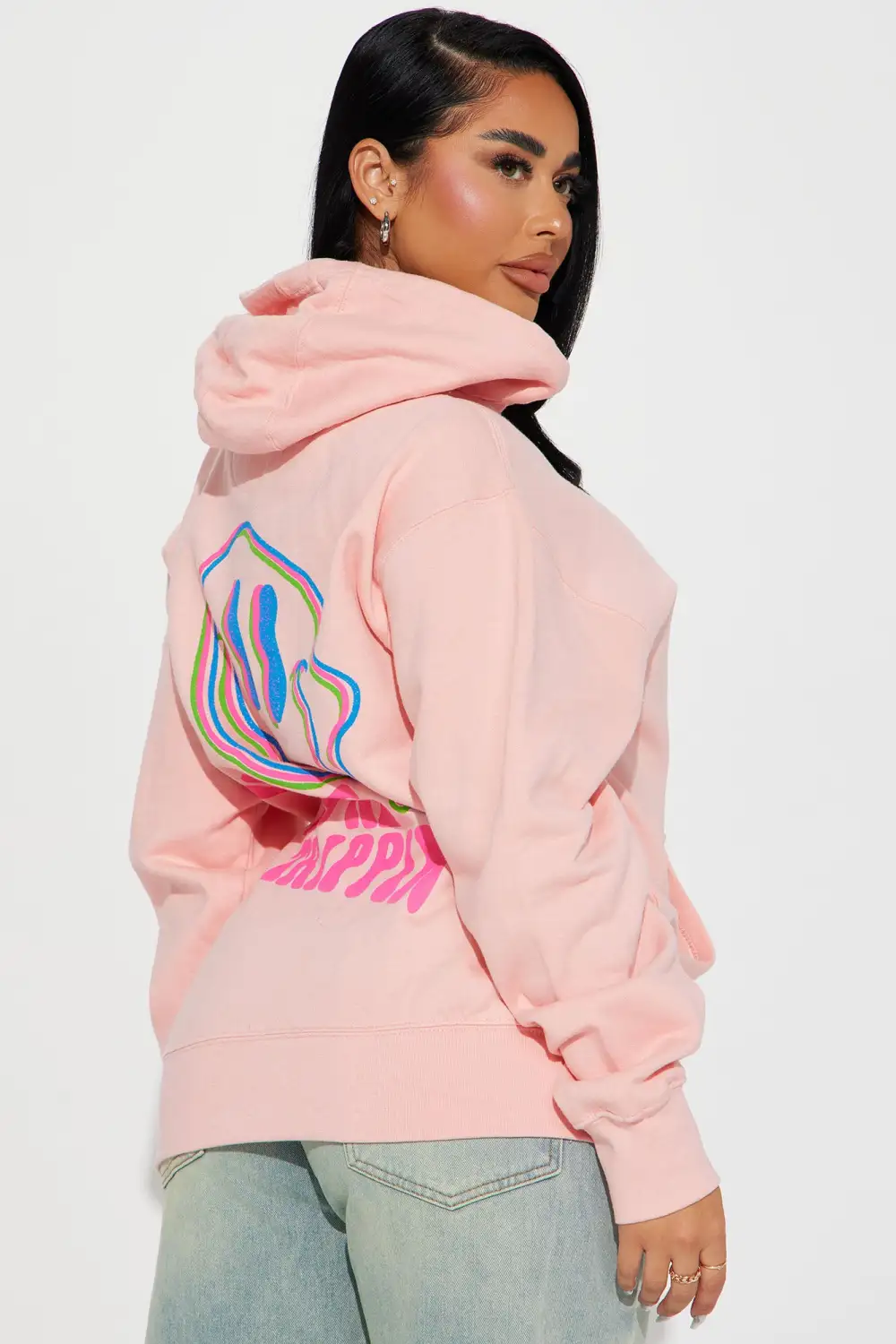 You're Trippin' Hoodie - Pink