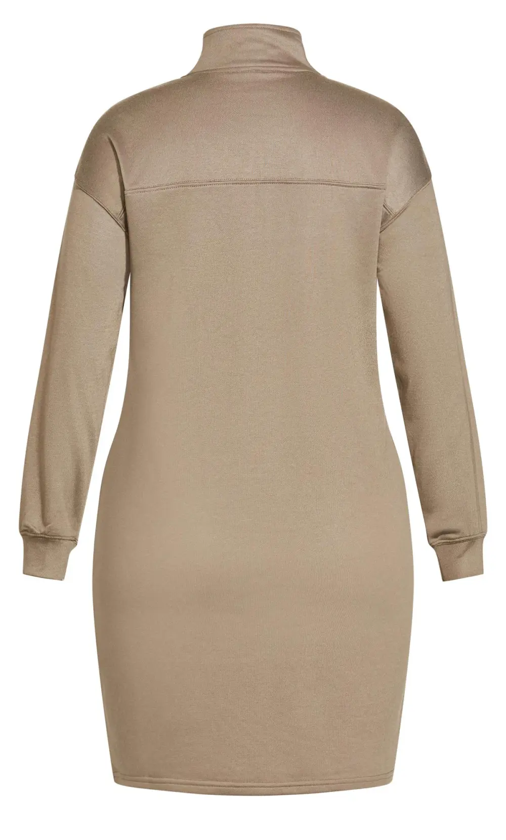 Evans Beige Brown T-Shirt Midi Dress