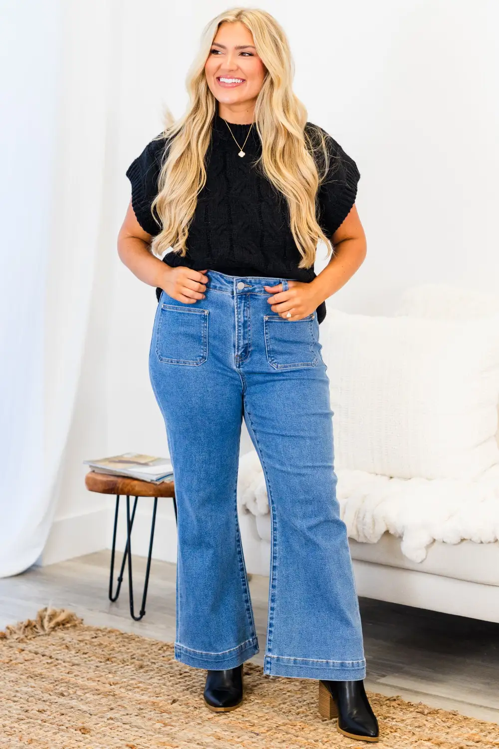 Cooling Down Sweater, Black