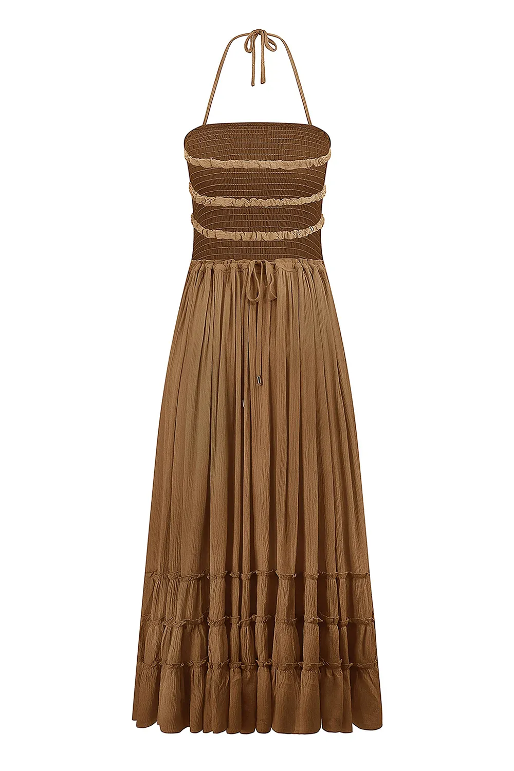 Summer Cotton Sexy Backless Long Dresses
