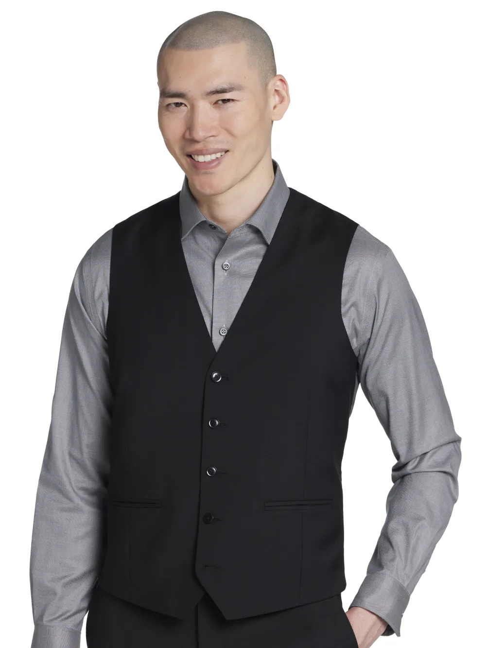 JOE Joseph Abboud Slim Fit Wool Blend Suit Vest