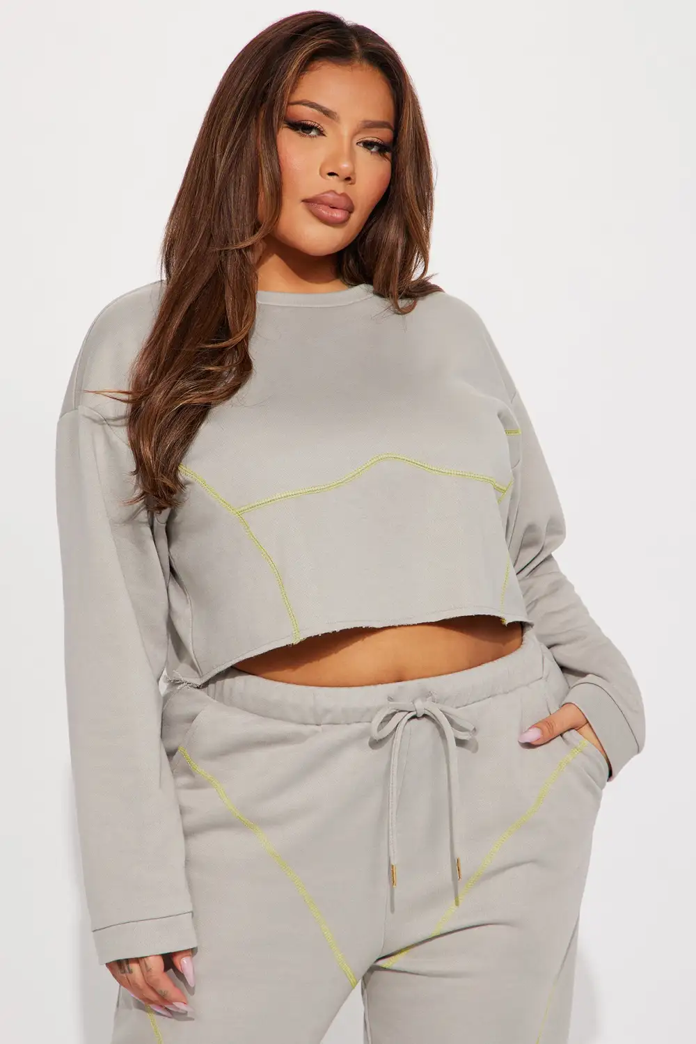 Savanah Lounge Sweatshirt - Grey