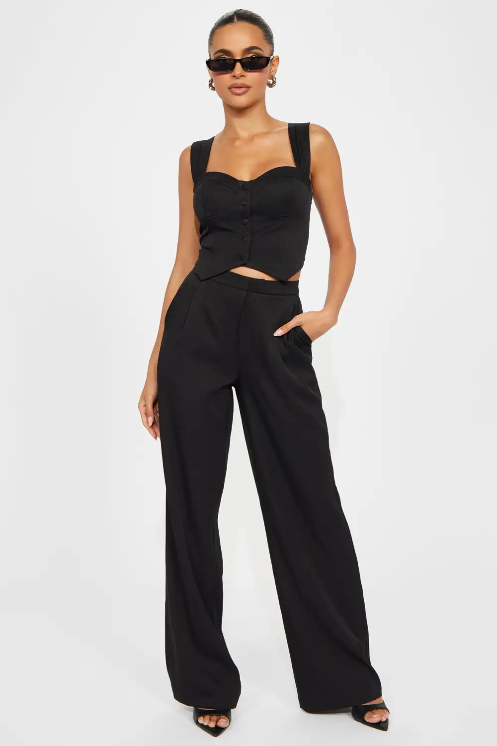Peyton Pant Set - Black