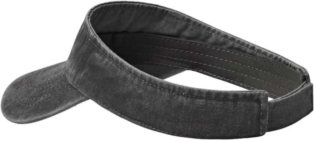 Canada 51st State Denim Visor Hat Adjustable Unisex Golf Sports Empty Top Cap