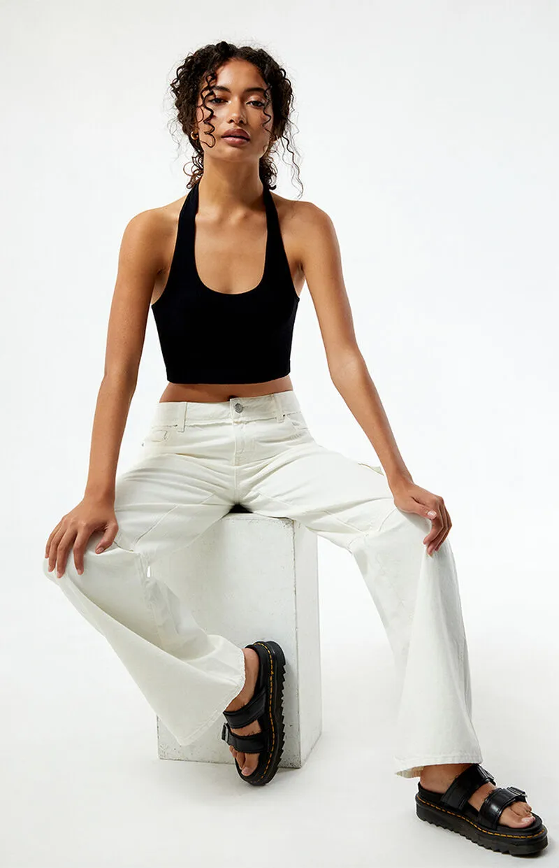 Contour Seamless Scoop Halter Top