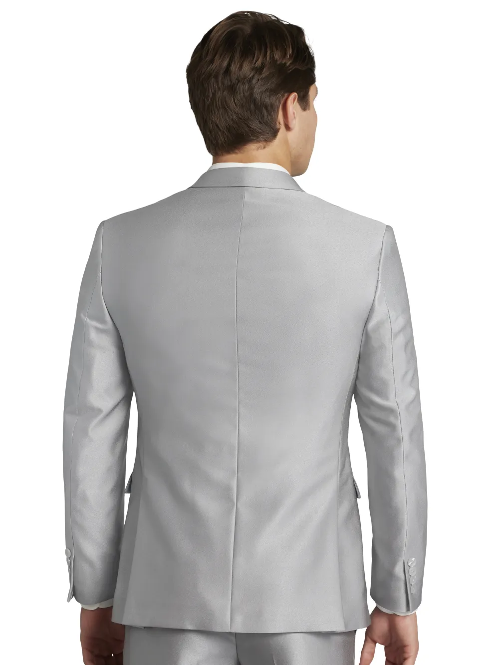 Egara Skinny Fit Shiny Suit Jacket