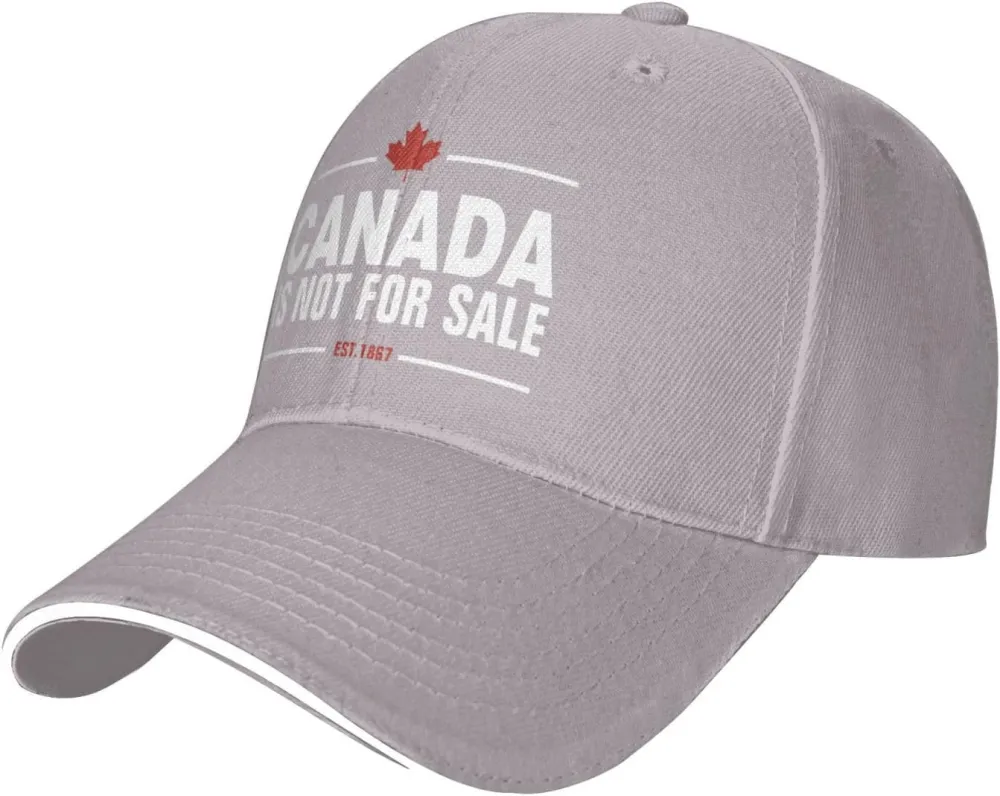 Canada is Not for Sale Hat Adjustable Fashion Hats Polo Trucker Caps for Dad Golf