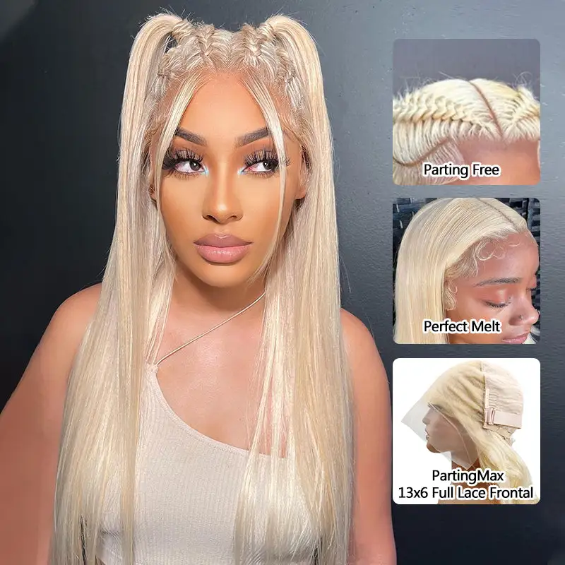 Flash Sale | bigekane Recommend #613 Blonde Straight 5x5/13x6 Upgraded Full Lace Wig No Code Needed