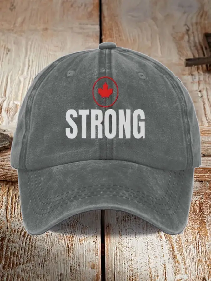 Unisex Canada Strong  Hat