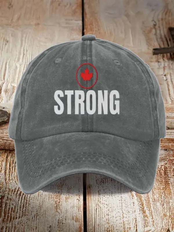 Unisex Canada Strong  Hat