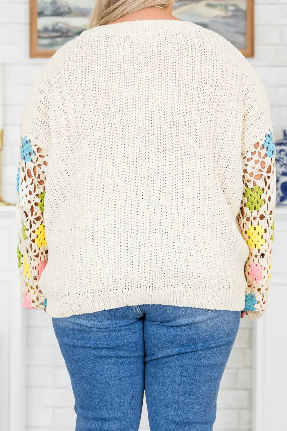 Queen Of Harmony Sweater, Cream