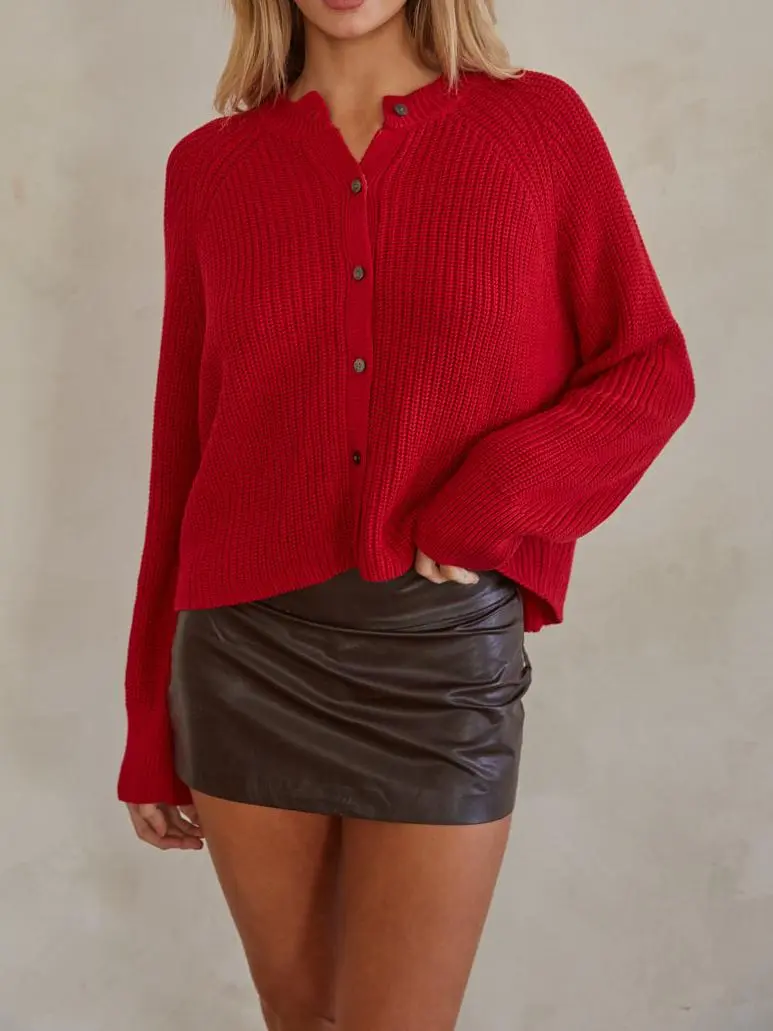 Lana Chunky Knit Cardigan
