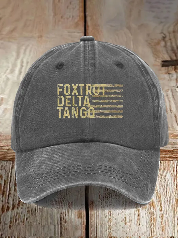 Unisex Fashion Flag Print Hat