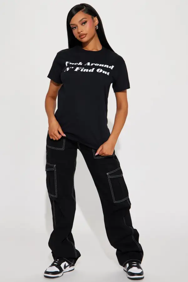 F Around And Find Out Tee - Black