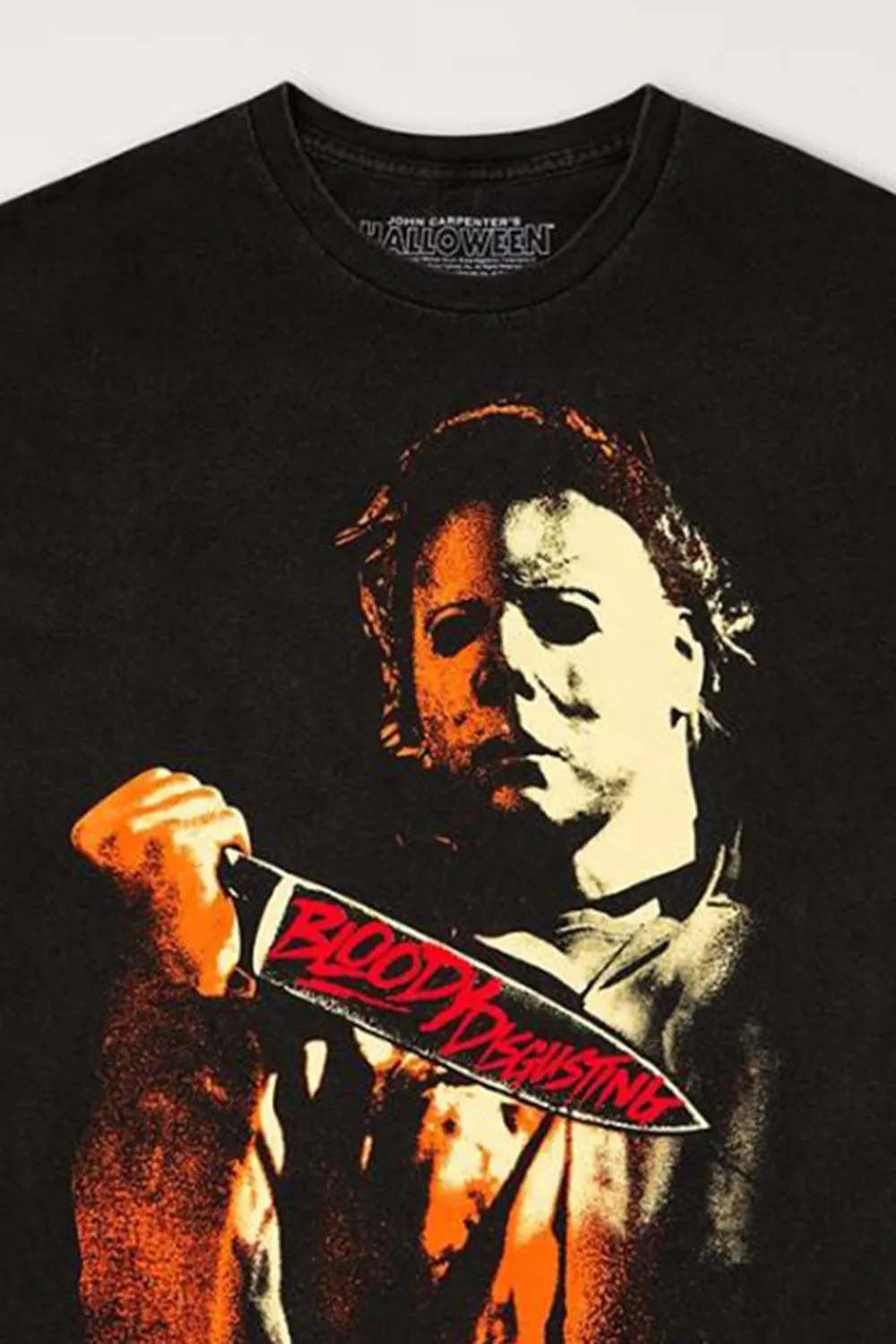 Michael Myers x Bloody Disgusting T Shirt - Halloween