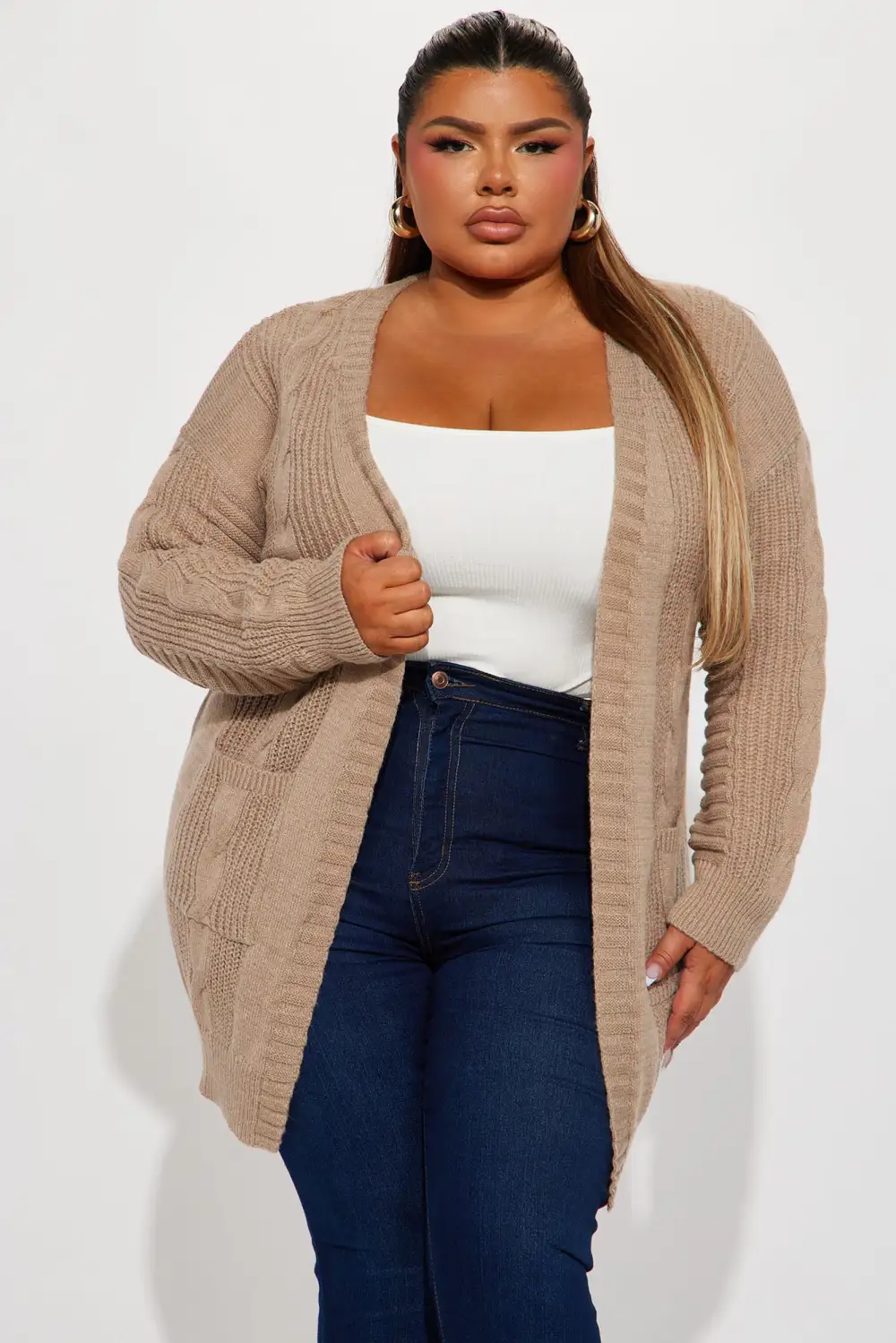 Cressida Cardigan - Taupe