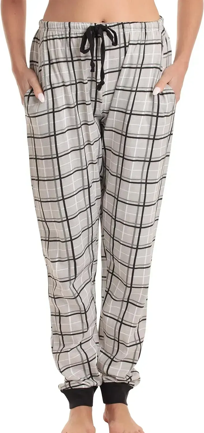 Women Pajama Pants Sleepwear Buffalo Plaid Pajamas