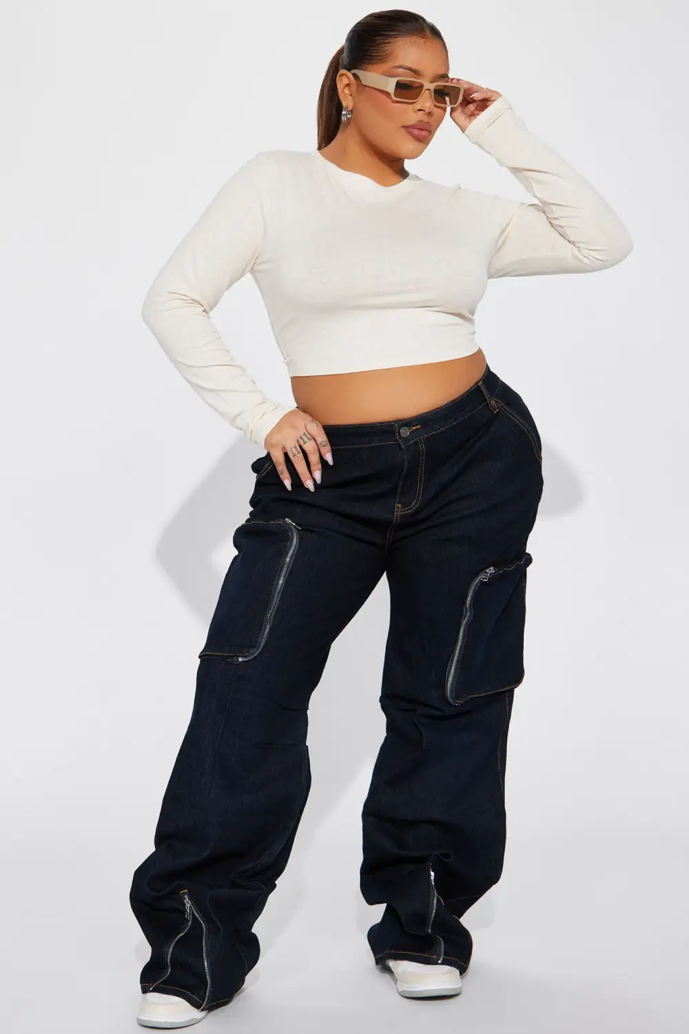 Robin Long Sleeve Top - Oatmeal