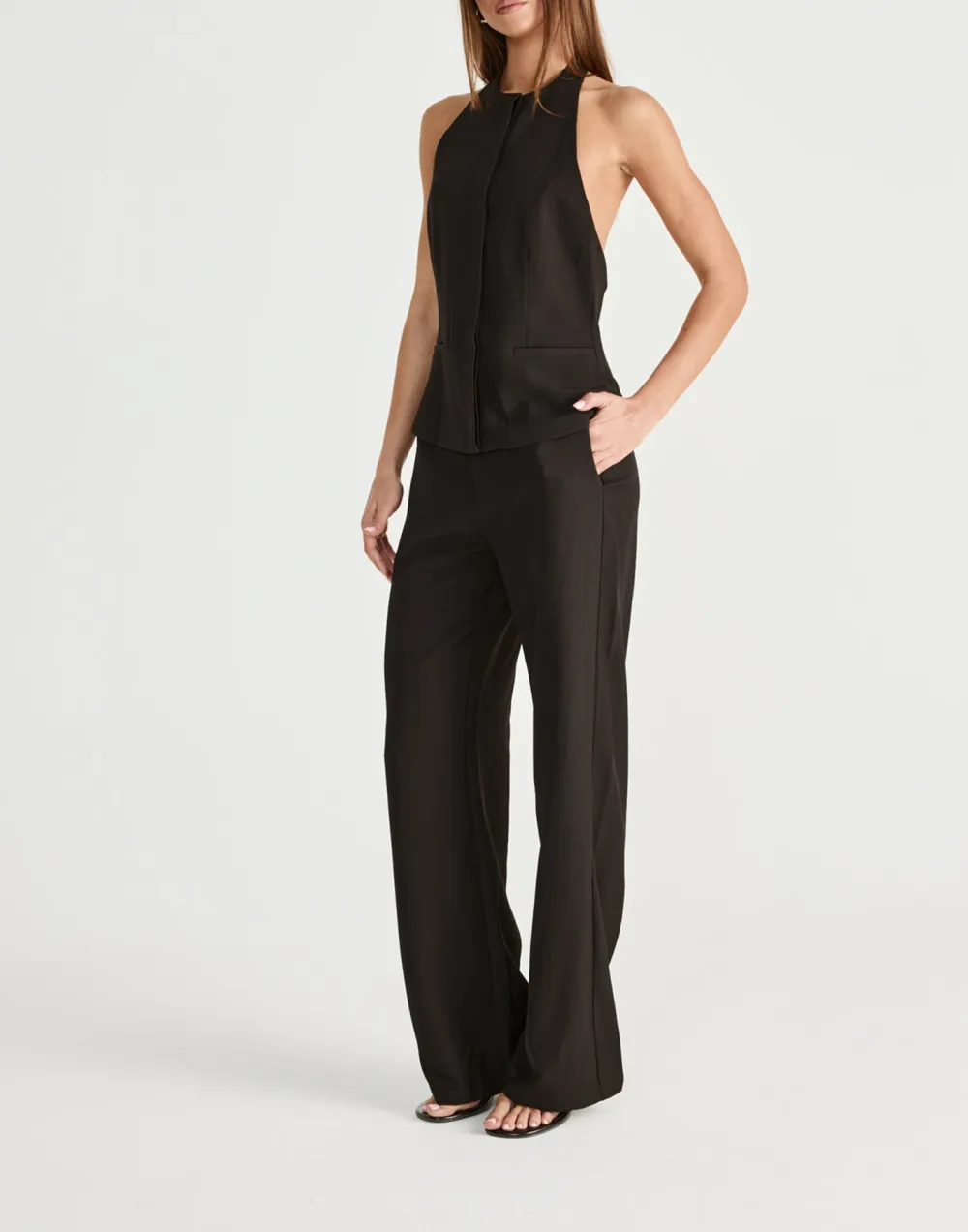 Minimalist And Versatile Slimming Women's  Loose Trousers