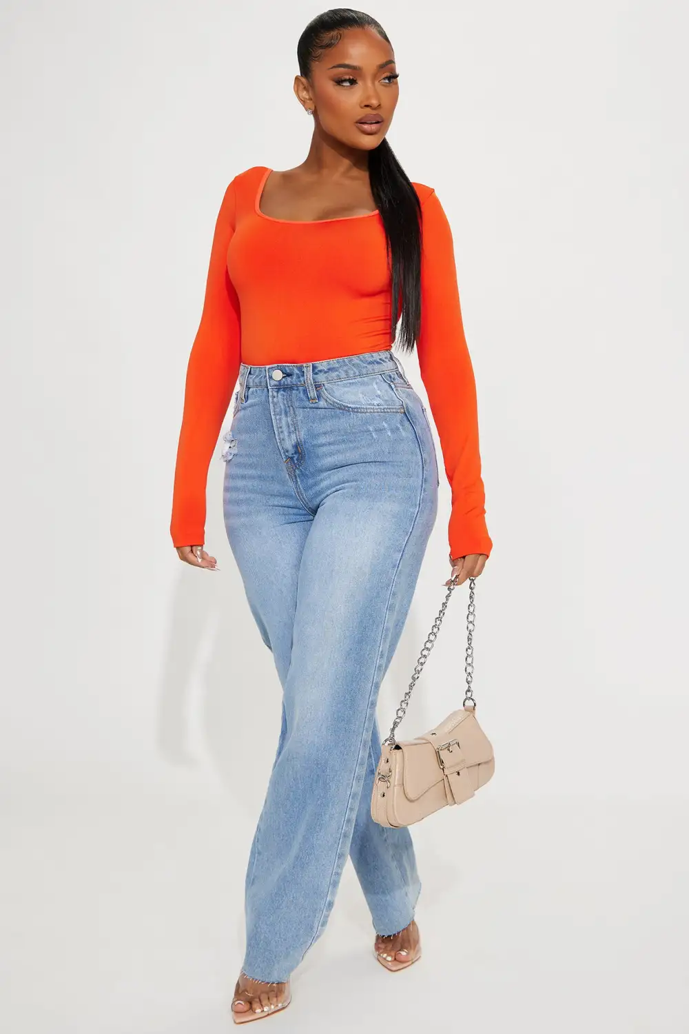 Never The Same Seamless Bodysuit - Red