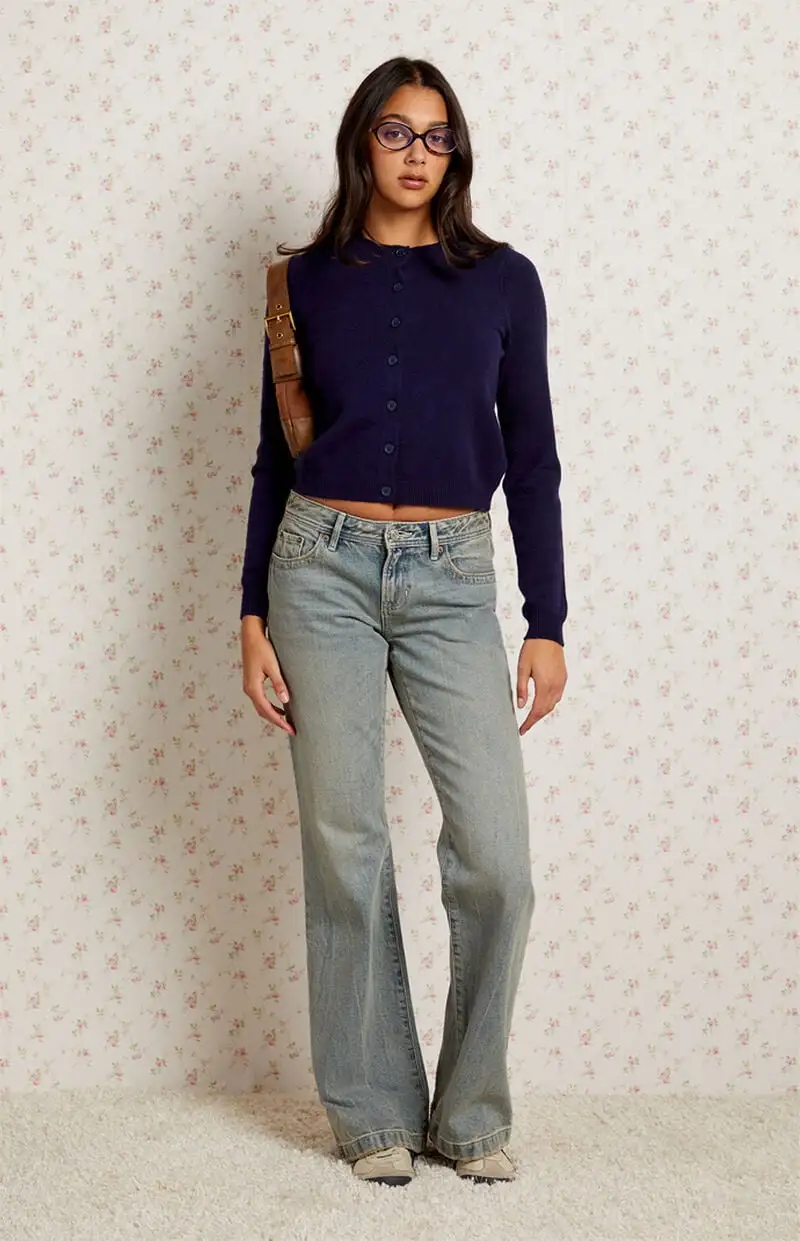 LA Hearts Marley Button Down Cardigan