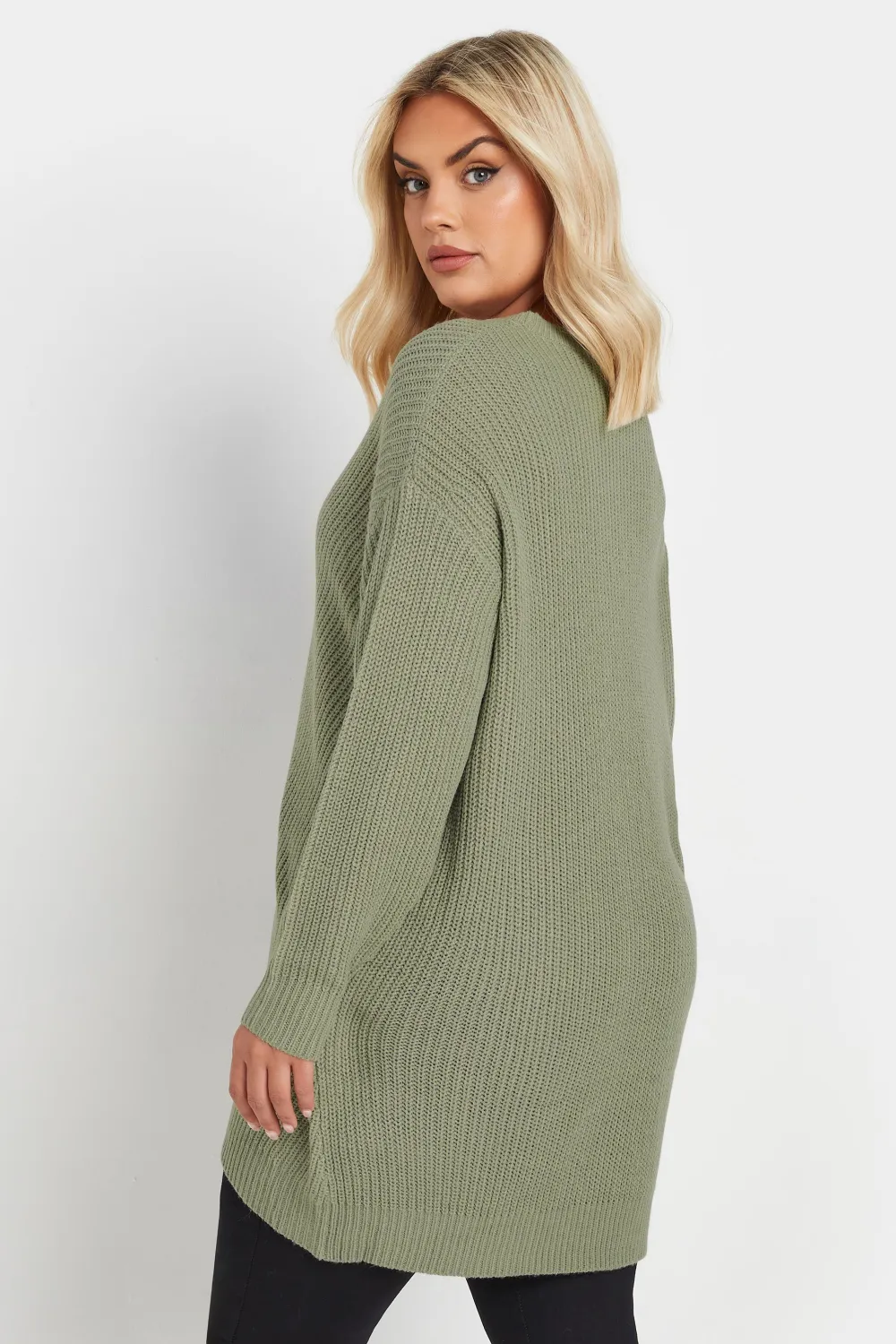 YOURS Curve Pink Essential Knitted Jumper