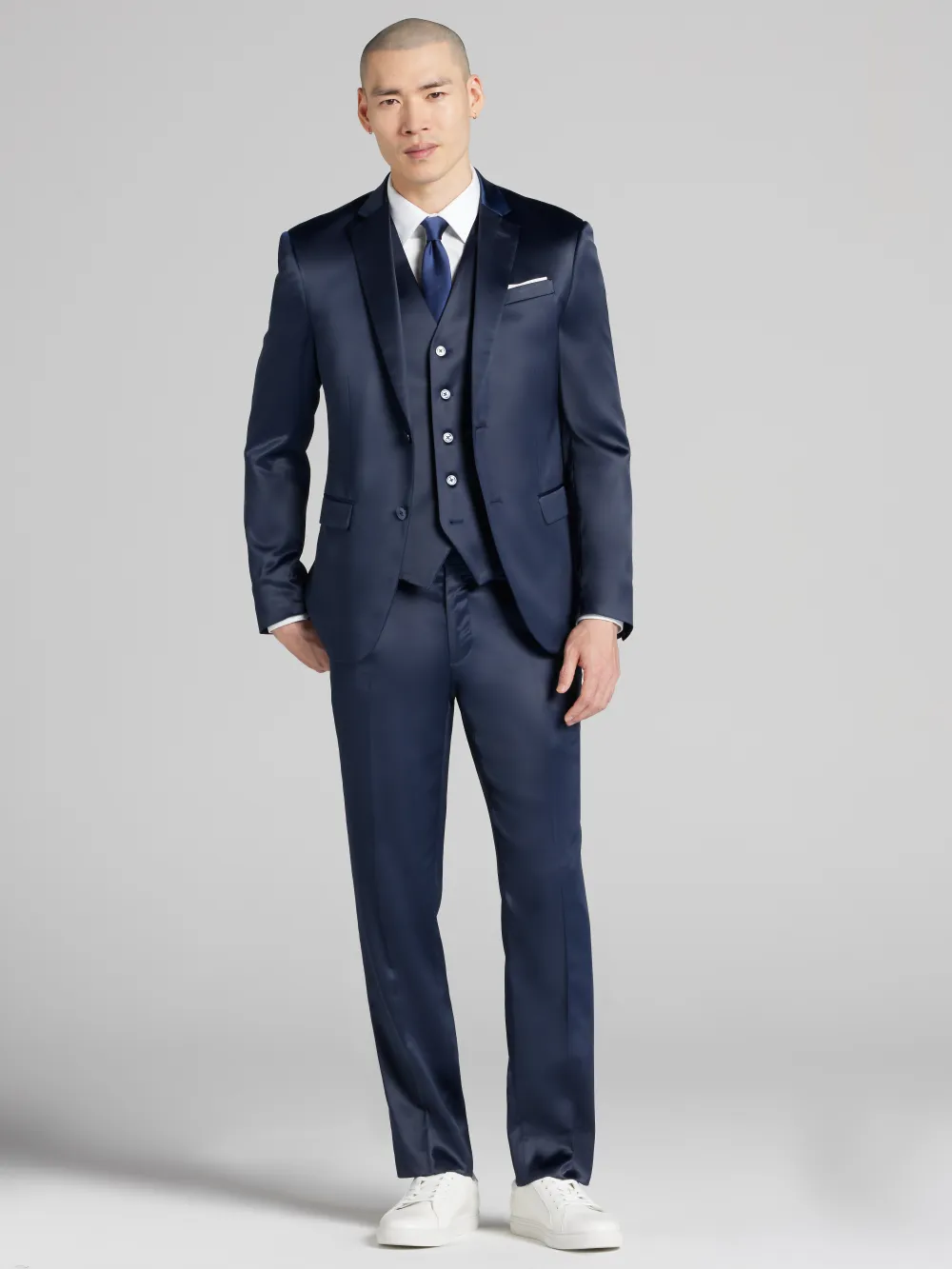 Egara Modern Fit Shiny Suit Jacket