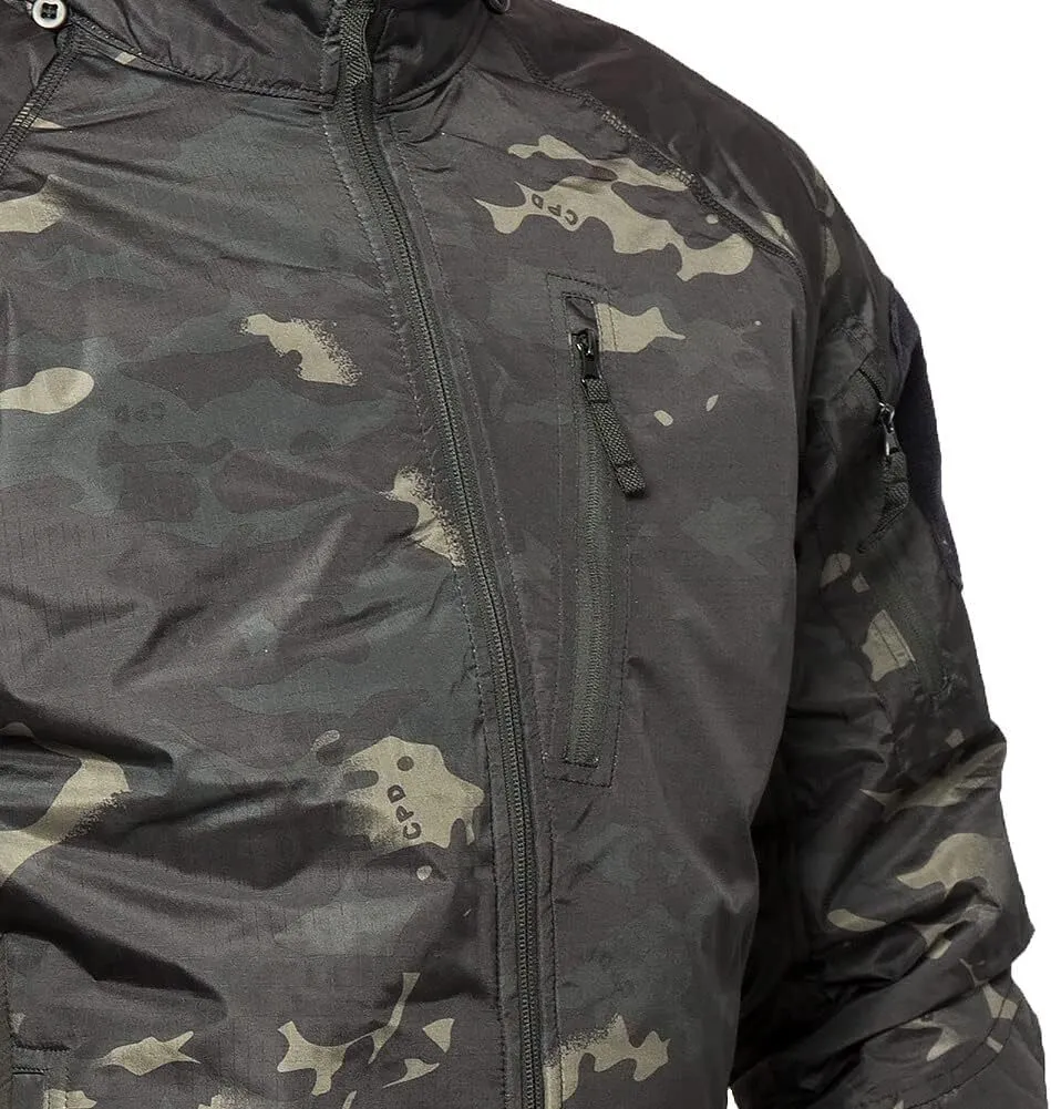 Men's Winter Tactical Jacket Lightweight Fleece lined Insulated Midlayer Hunting Military Softshell uniform