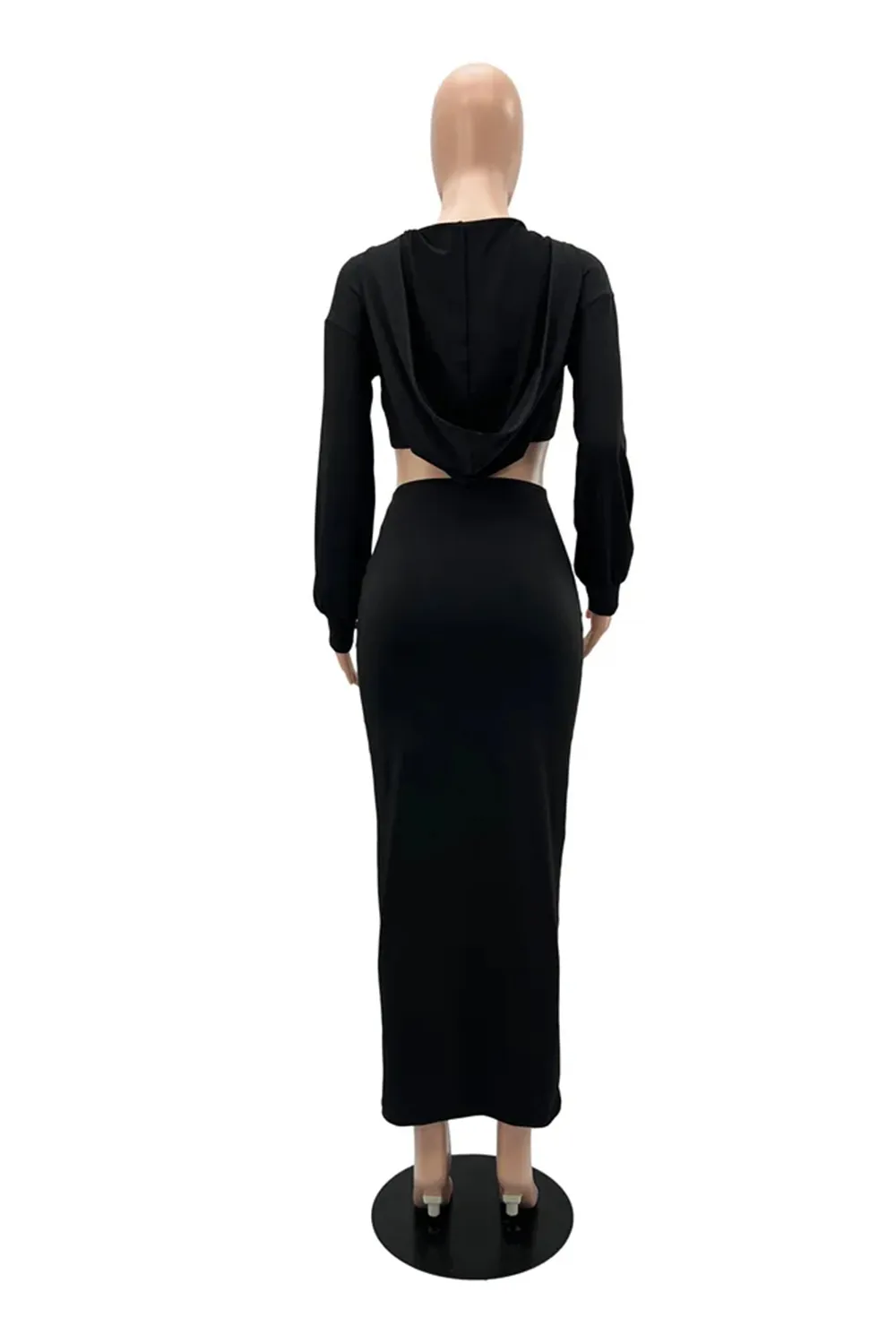 Spring/Summer Ethnic Clothing Long African Skirts Sets Women 2 Piece Set Drawstring Traditional Africa Outfits Fashion Solid Sexy Skirt Suits 2023