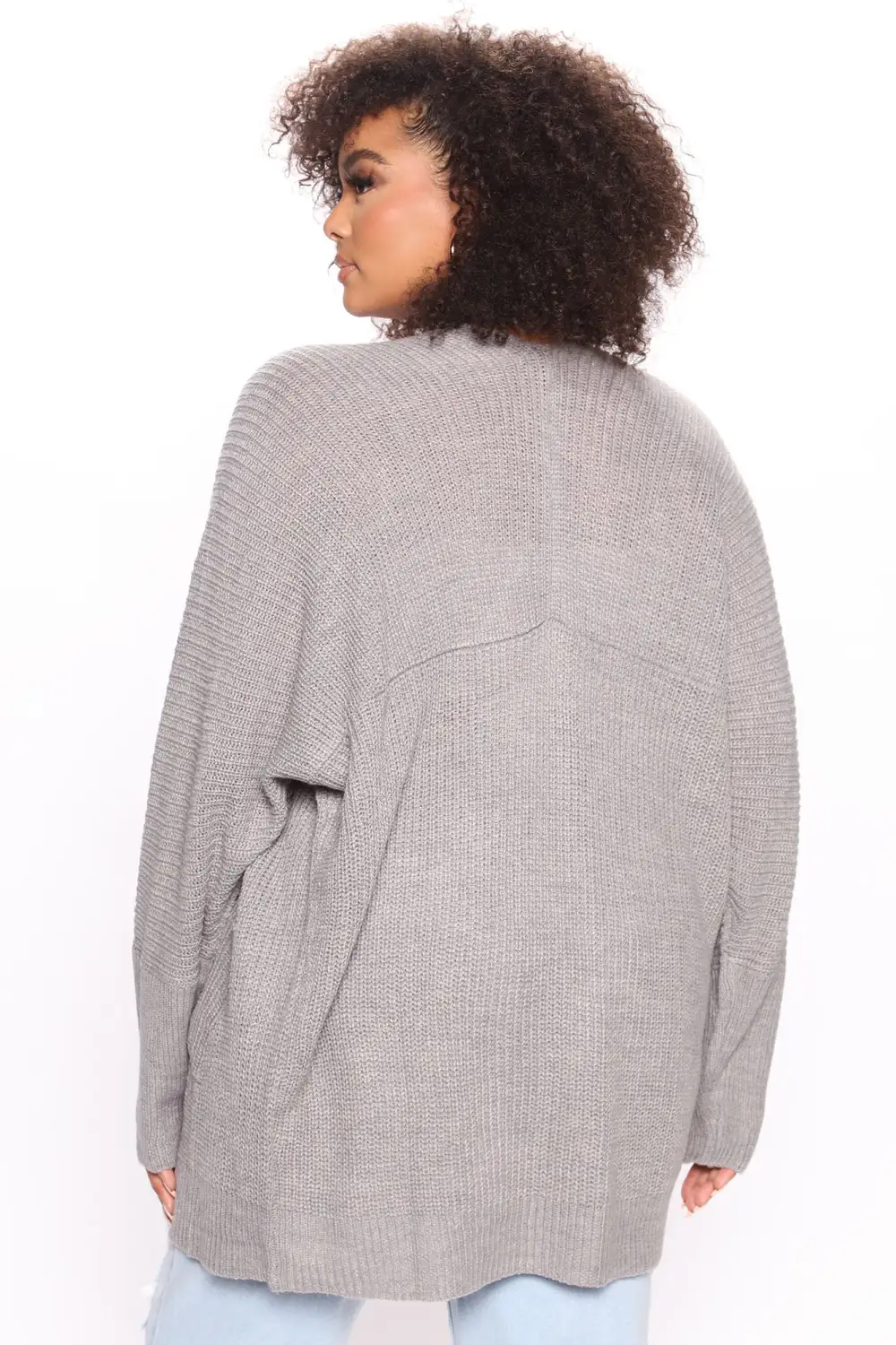 Reserved For You Cardigan - Heather Grey