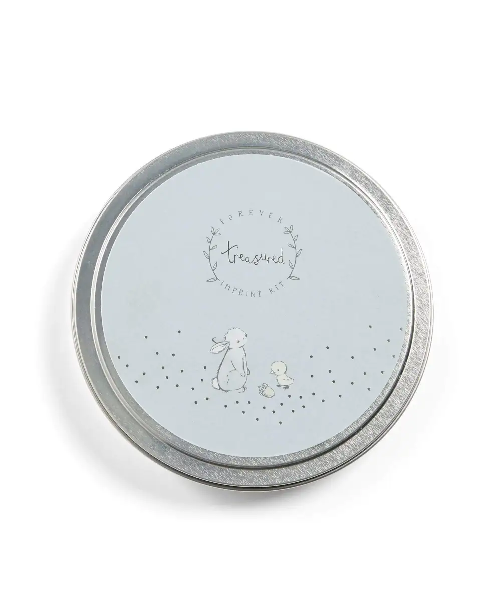 Baby Imprint Tin - Forever Treasured Blue