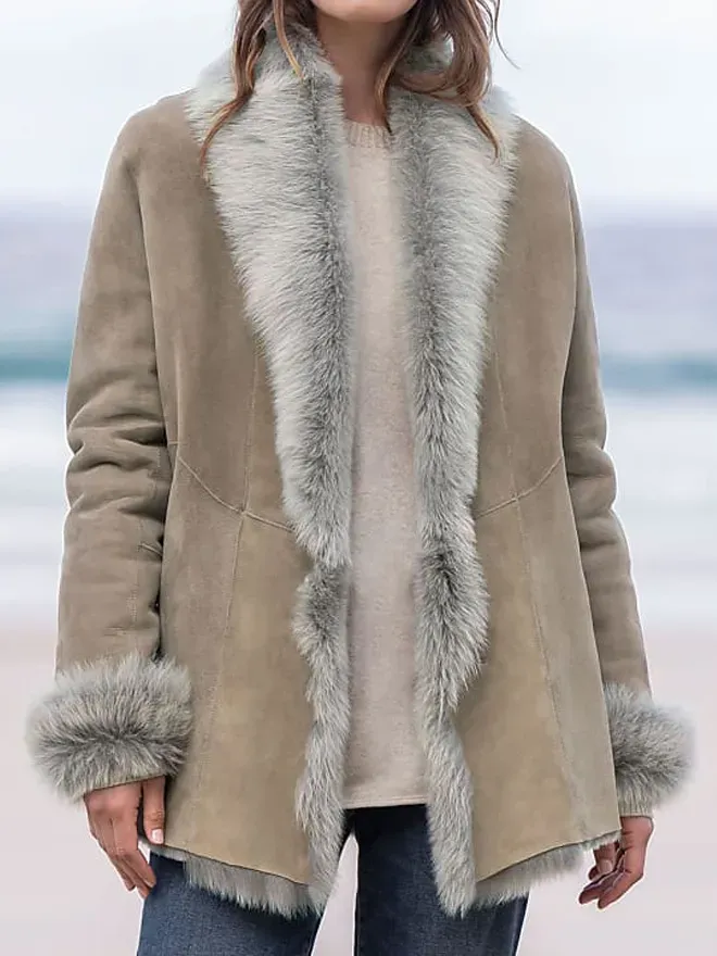 Women's Toscana Trim Sheepskin Jacket