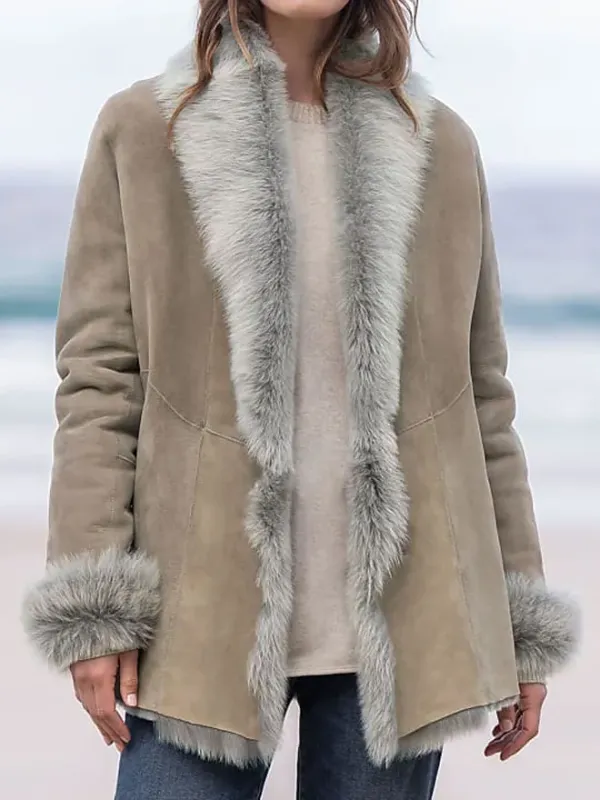 Women's Toscana Trim Sheepskin Jacket