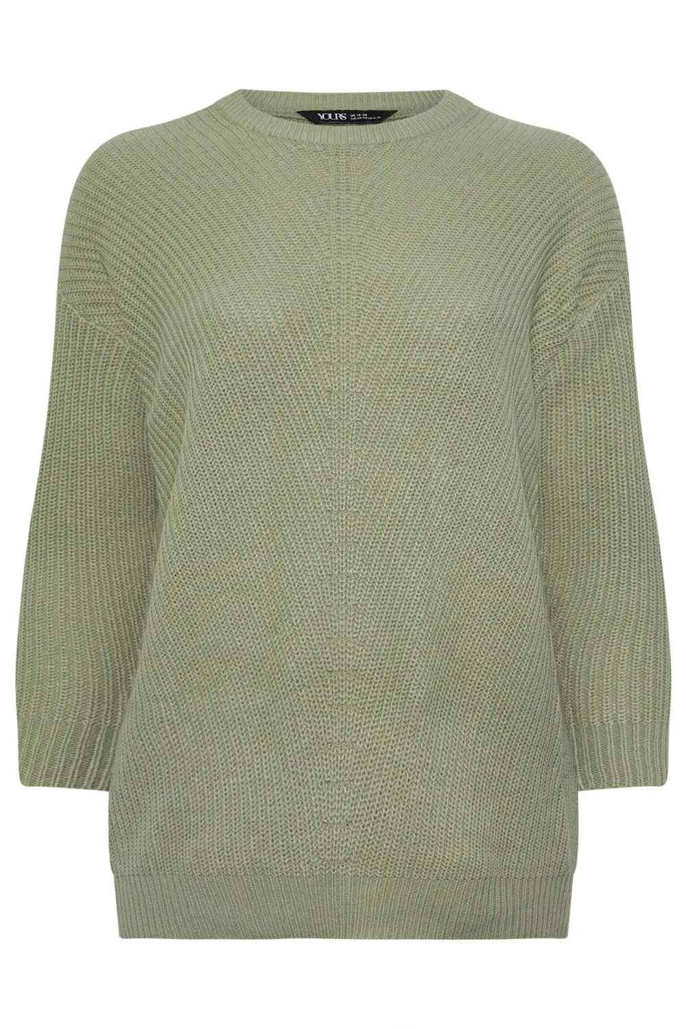 YOURS Curve Pink Essential Knitted Jumper