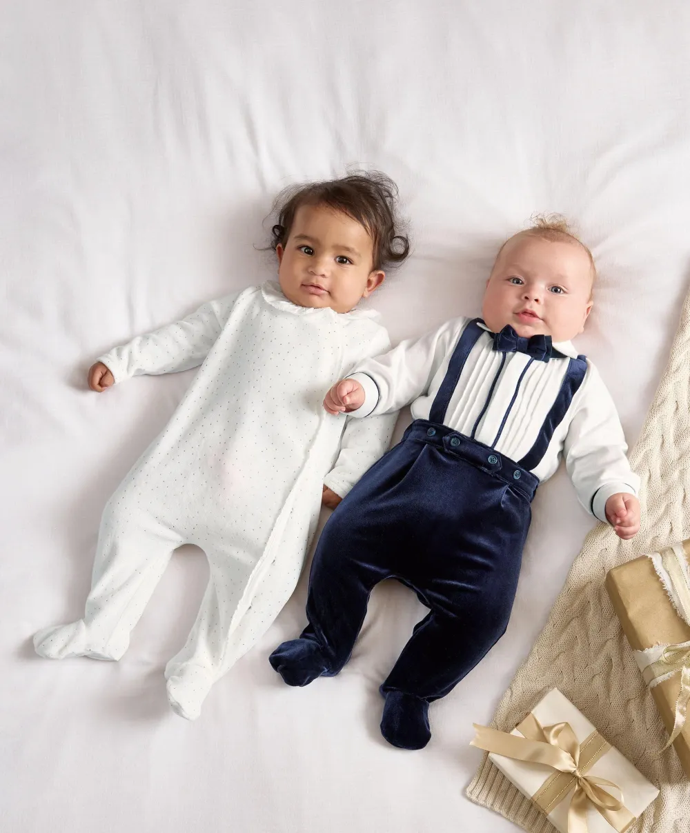 Velour Gold Speckle All in One