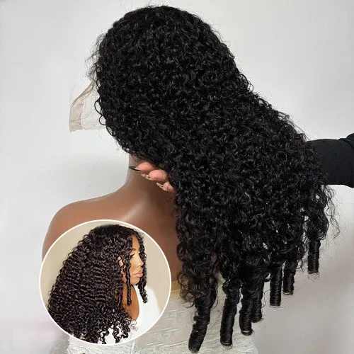 Sterly Burmese Curly Wig 7×6 / 13×6 Undetactable HD Lace Human Hair Wig 180% Density