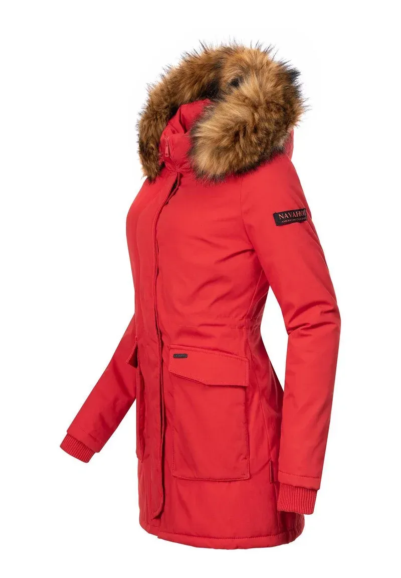 Women's windproof parka Pink