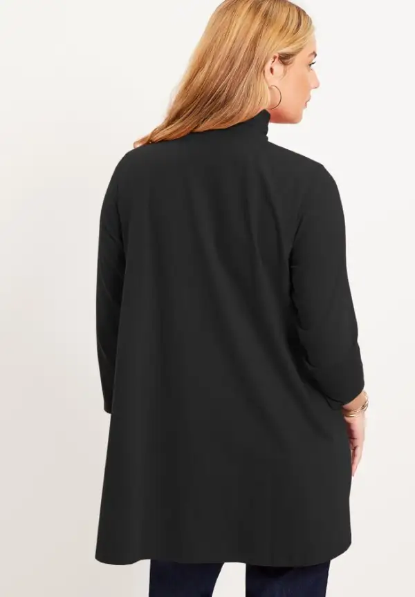 One+Only Mock-Neck Tunic