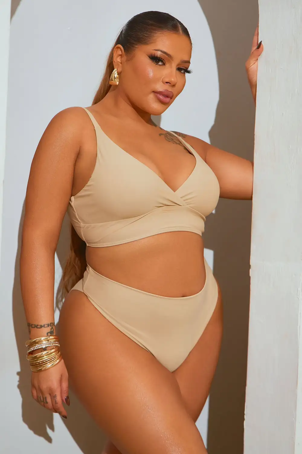The Joy Of The Beach 2 Piece Bikini - Sand
