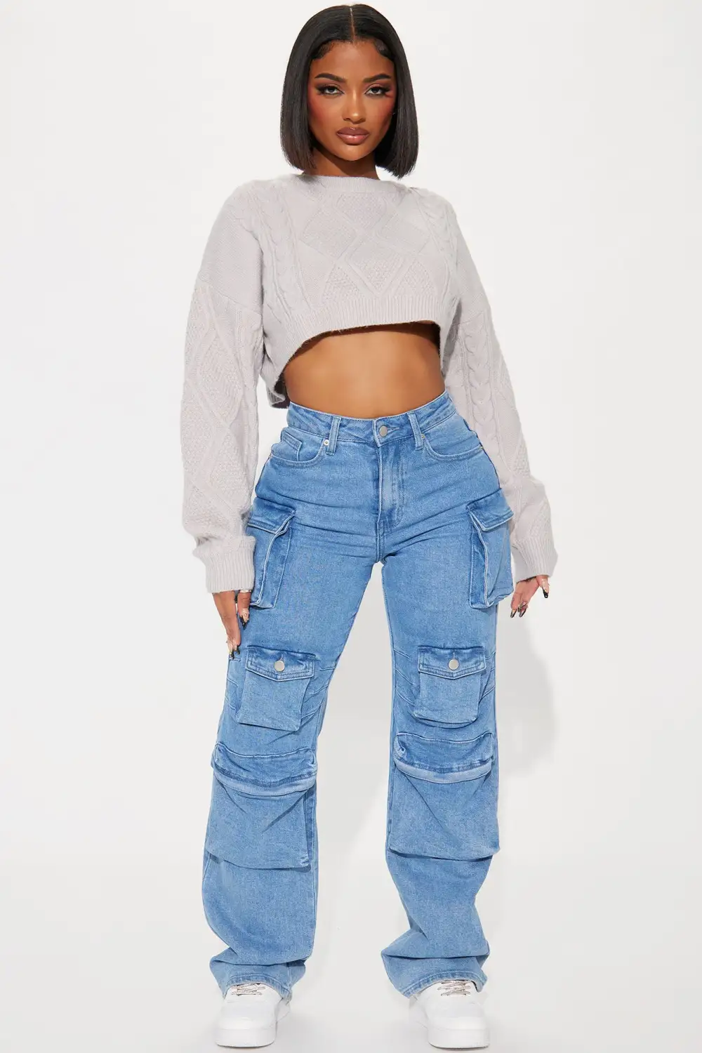 Promenade Dates Sweater - Grey