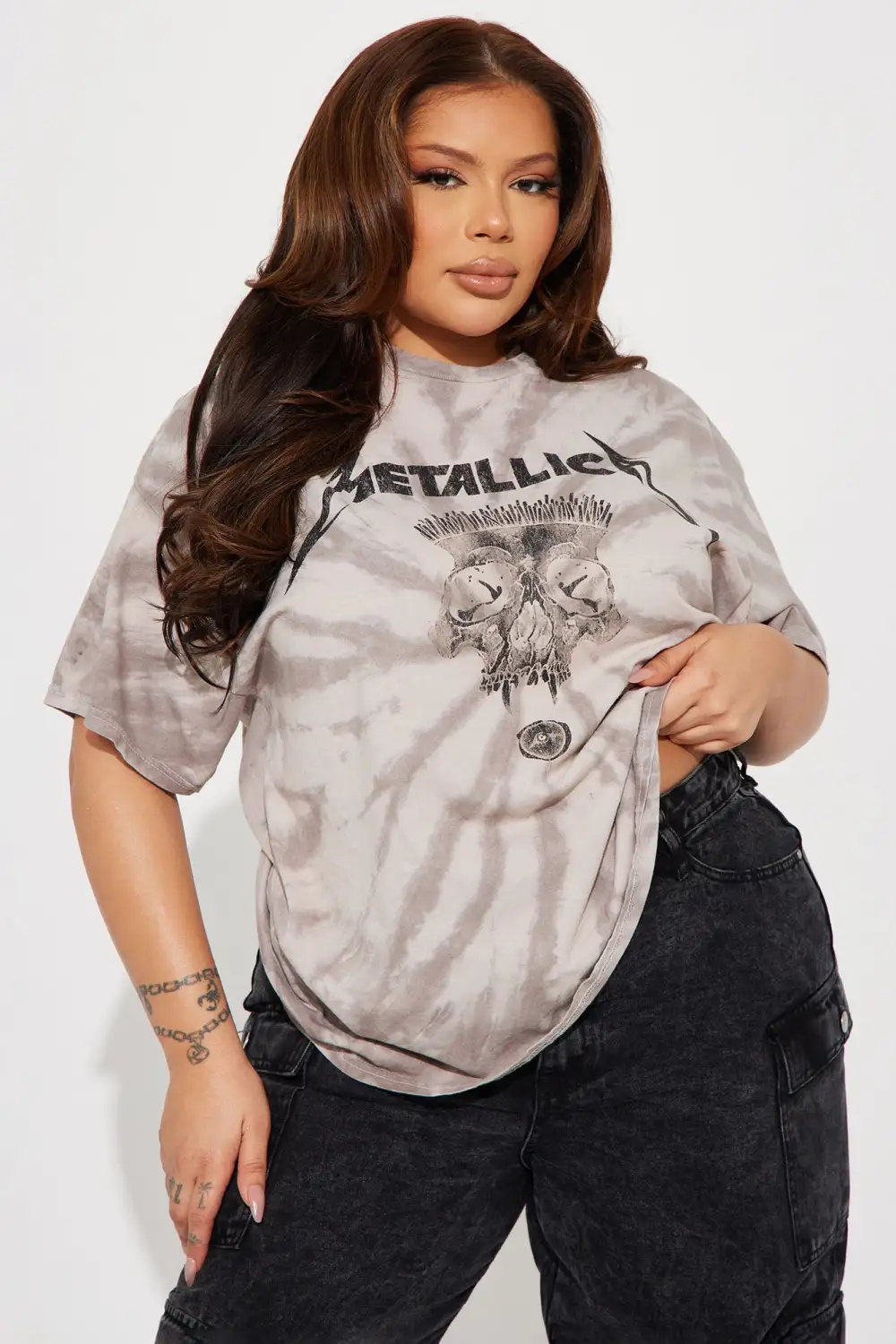 Metallica In Vertigo Graphic Tee - Taupe