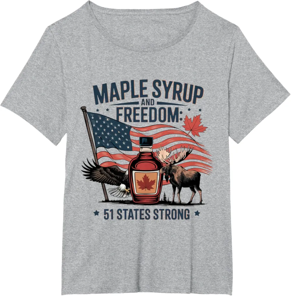 Funny Trump Quote Canada 51st State Of USA T-Shirt